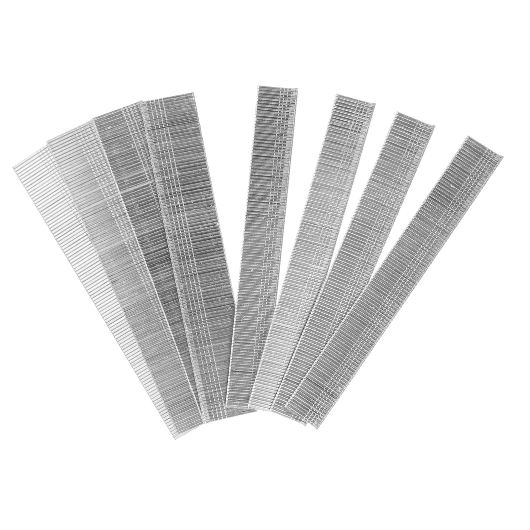 Gatuida 8000piezas Clavos de Cabeza Plana Galvanizados para Reparación de Molduras y Gabinetes para Ensamblaje de Madera Surtido de Clavos de Carpintería