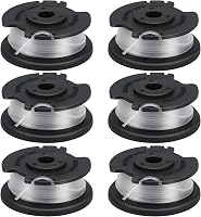 Yweller 6 db pótszál orsó Einhell fűkaszához, 1,6 mm vastag, 5 m hosszú, GE-CT 18/28 Li, GE-CT 18/260 Li, GE-CT 18/28 Li TC modellekhez 1