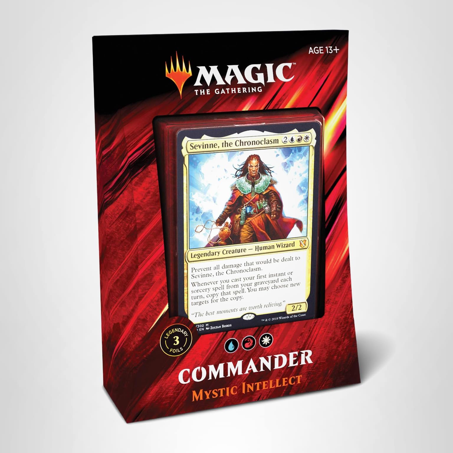 Amazon.com: Magic: The Gathering Commander 2019 Mystic Intellect Deck |  100-Card Ready-to-Play Deck | 3 Foil Commanders