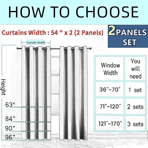 Miniatura 3 de MYRU 1 par de cortinas opacas negras para dormitorio, cortinas a rayas de lujo para sala de estar (negro y dorado, 2 x 54 pulgadas de ancho x 90