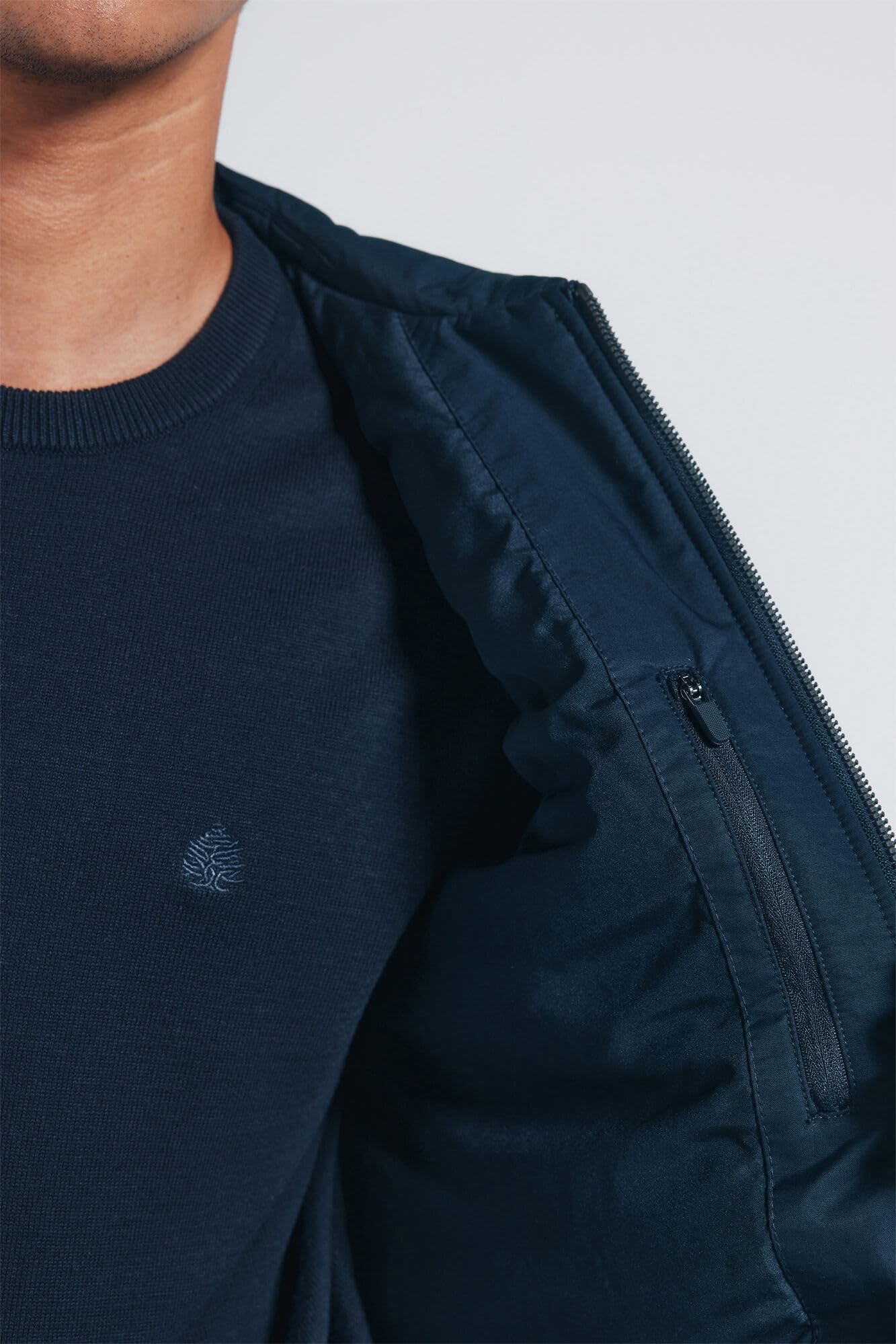 SPRINGFIELD Aviator Light Puffed Jacket With Shirt Collar. Chaqueta Ligera Hombre
