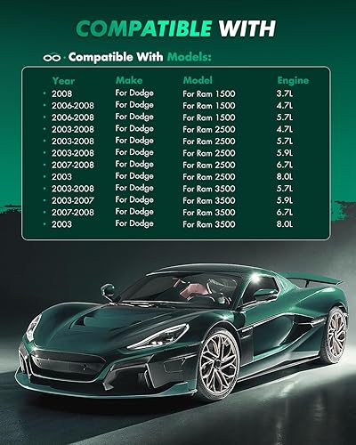 Miniatura 1313 de Kits de frenos y rotores, rotores de freno SCITOO y 8 pastillas de cerámica para 08-12 para Chrysler Town & Country, 08-12 para Dodge Grand Caravan