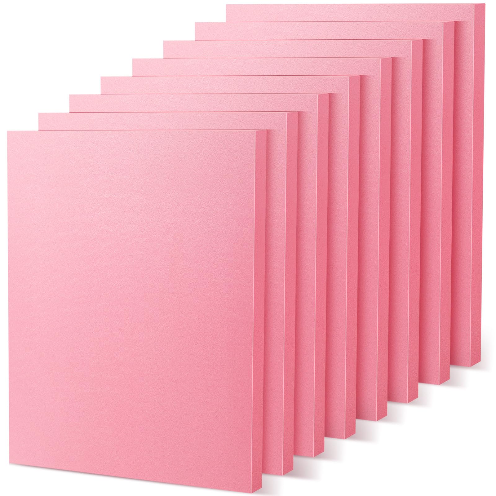Ramede Xps Craft Foam Blocks 15 x 12 Thick Polystyrene Sheet Board Foam Rectangle for Arts Crafts Blank DIY Project Party Decor Arts Projects Floral Arrangements Modeling(8 Pcs,1 Inch Thick)