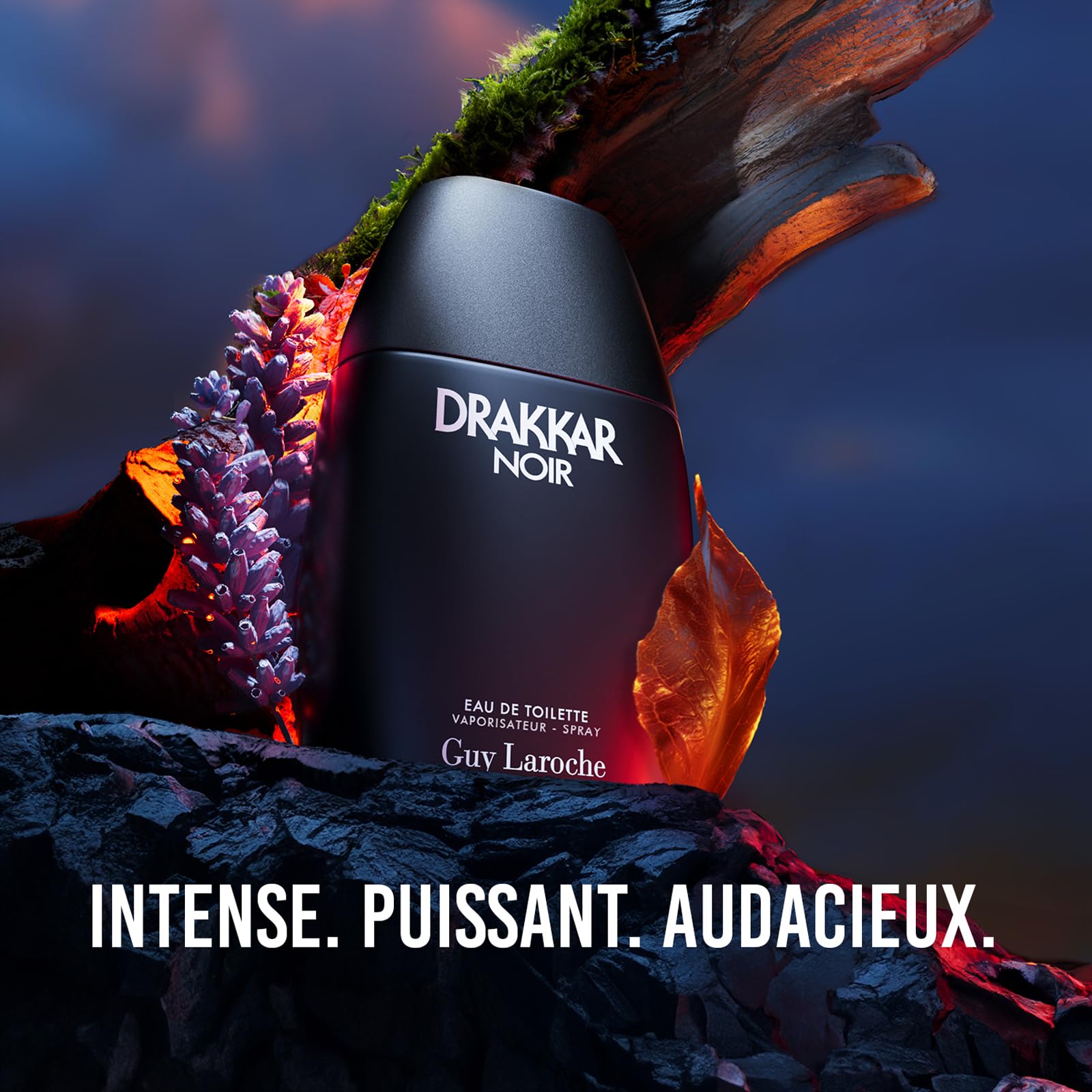 Guy Laroche Drakkar Noir de Guy Laroche - Eau de Toilette Sensuel & Intrépide - Boisé et Aromatique, Notes de Mousse de Chêne, Patchouli et Sapin Baumier - Parfum pour Homme in use