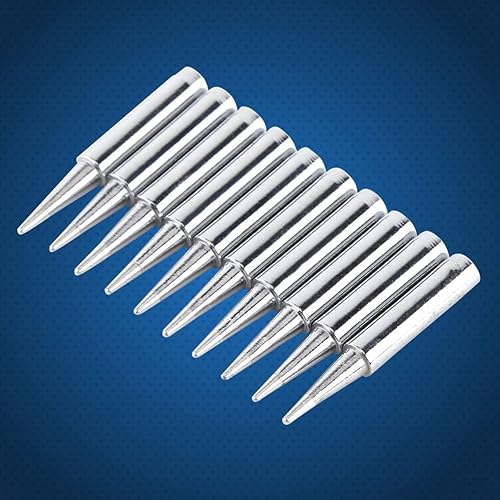 Miniatura 4 de 10 puntas de soldador, puntas de repuesto 900M-T-B, puntas de soldadura para estación de soldadura 936, 937, 938, 969, 8586, 852D