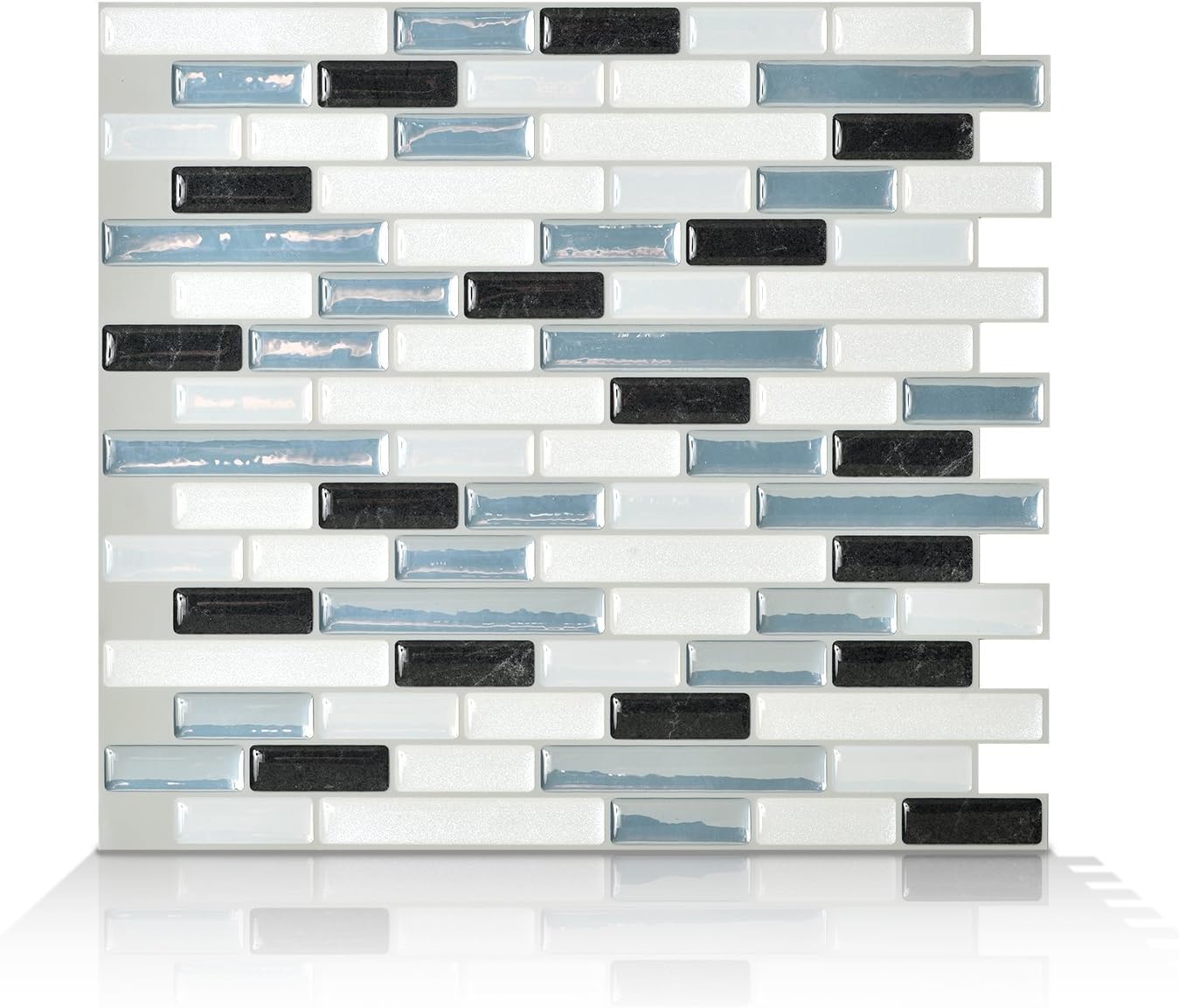 Smart Tiles SM1041-0 Peel and Stick Backsplash and Wall Tile Muretto Brina