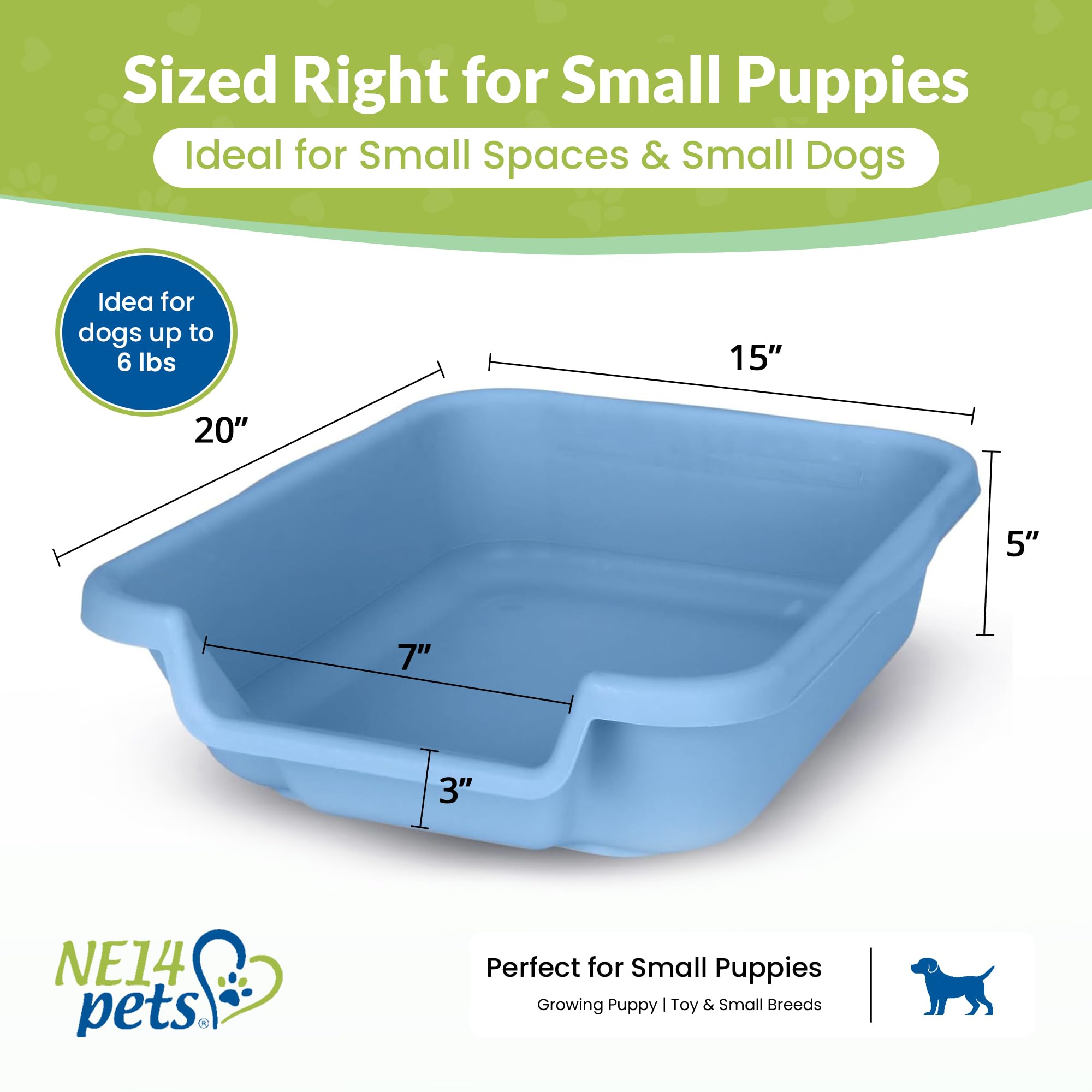 Sistema de entrenamiento interior para perros - Pequeño, verde