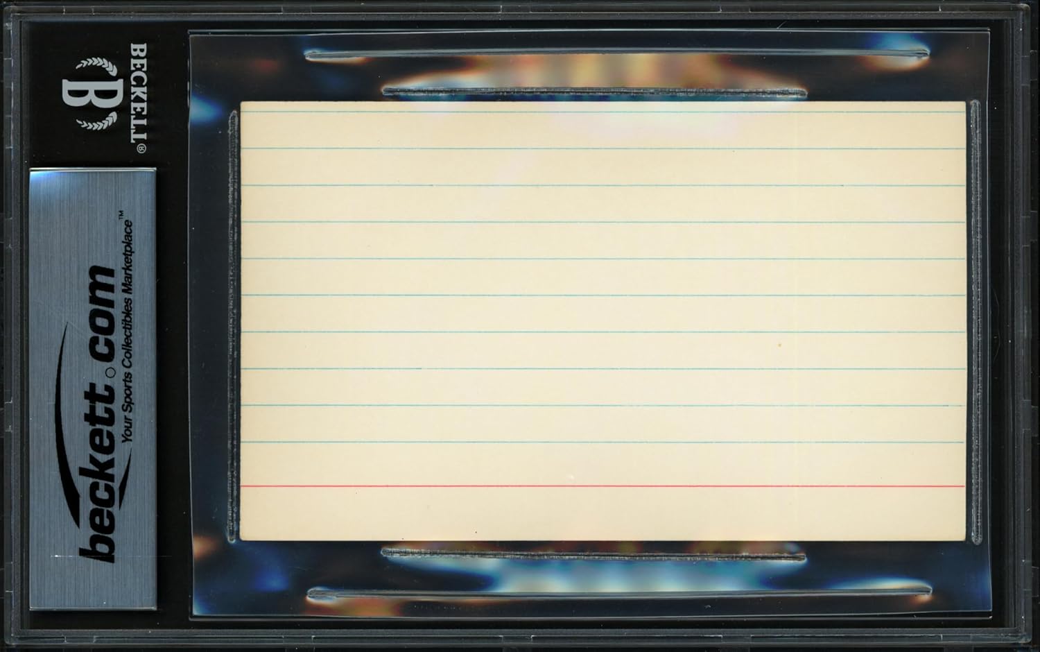 Don Wilson Autographed 3x5 Index Baseball Card Beckett BAS #18281307