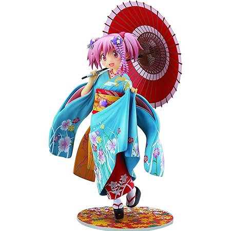 Amazon 魔法少女まどか マギカ 鹿目まどか 舞妓ver 1 8スケール Pvc製 塗装済み完成品フィギュア フィギュア ドール 通販