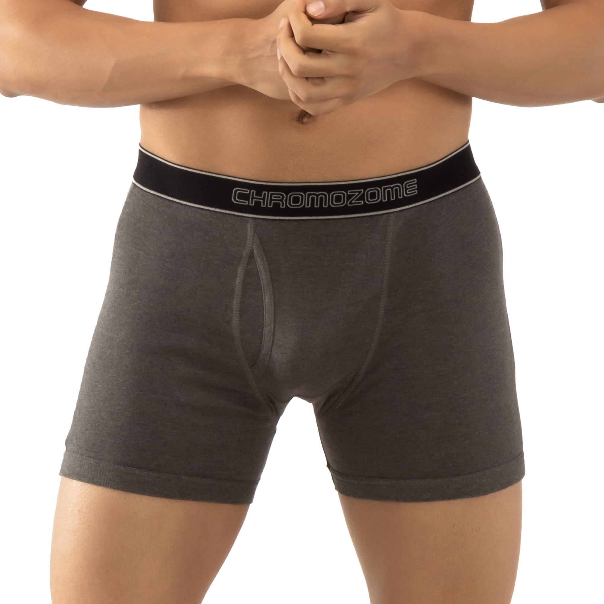 chromozome Mens Cotton Rib Trunk-picture-17