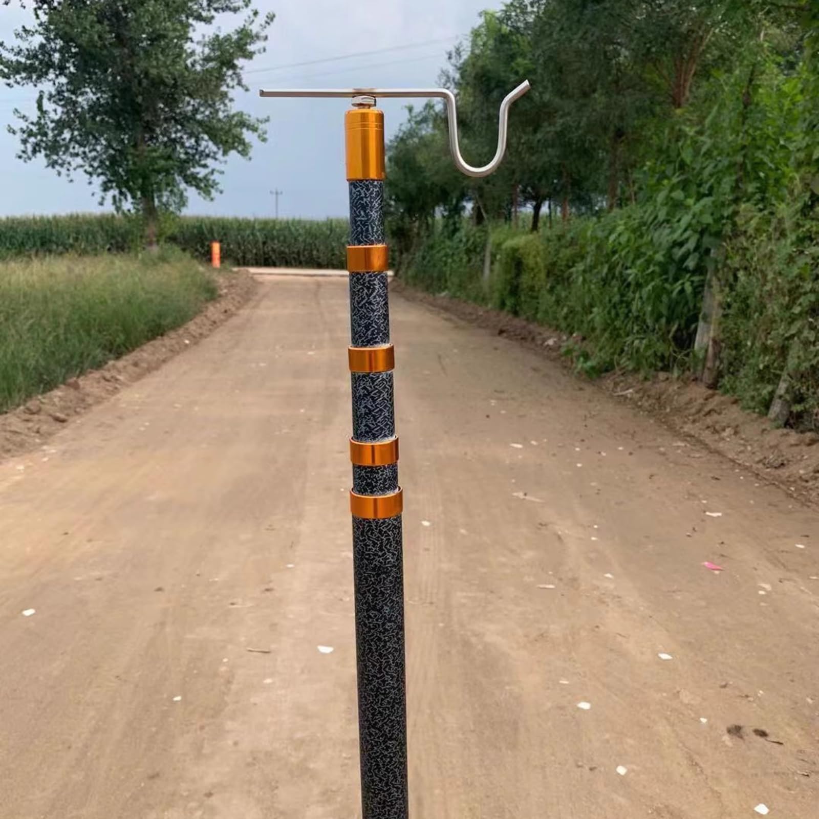 Poste de soporte de alambre aislado para guiado de cables en techos y paredes