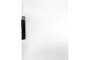 Lion Clear-Line Swing Lock Report Cover with Clip