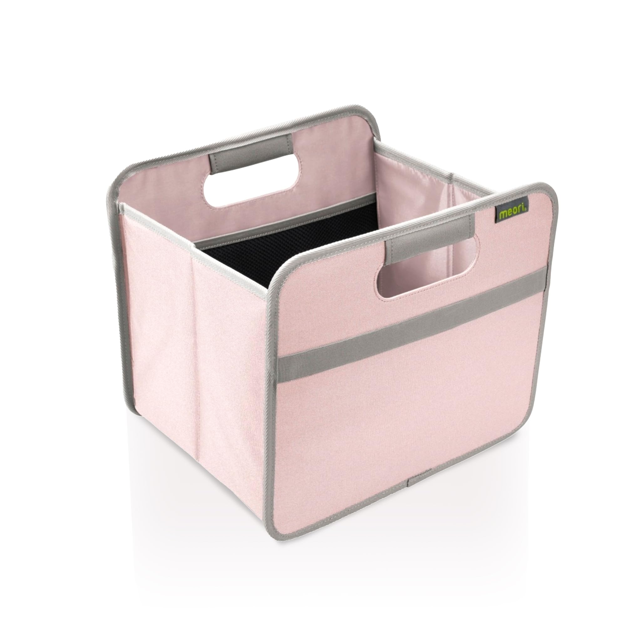 meori Faltbox Bestseller Rose 32x26,5x27,5cm Polyester Premium Qualität Spielzeug Schreibtisch Badezimmer Flur Staubox Stifte Accessoires Kosmetik Schmuck Klappbox, Rosé
