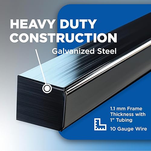 Miniatura 5 de ALEKO jaula para perro o gato, resistente, corralito, cerca para gallinero, 5 pies x 5 pies x 4 pies