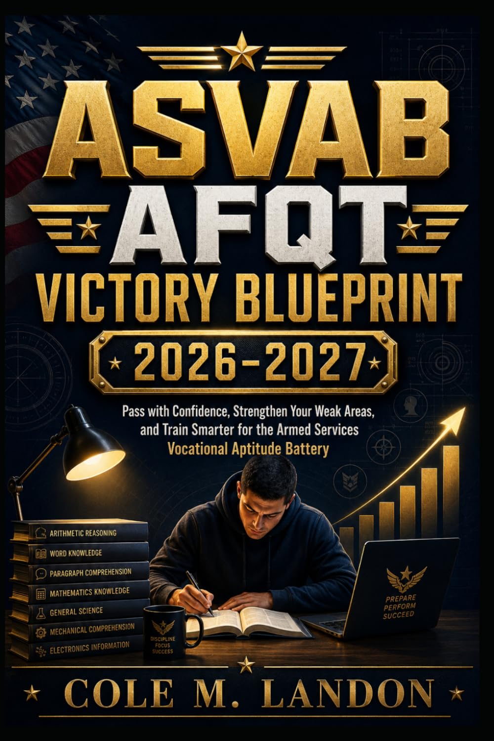 ASVAB AFQT Victory Blueprint 2026–2027: Pass with Confidence, Strengthen Your Weak Areas, and Train Smarter for the Armed Services Vocational Aptitude Battery