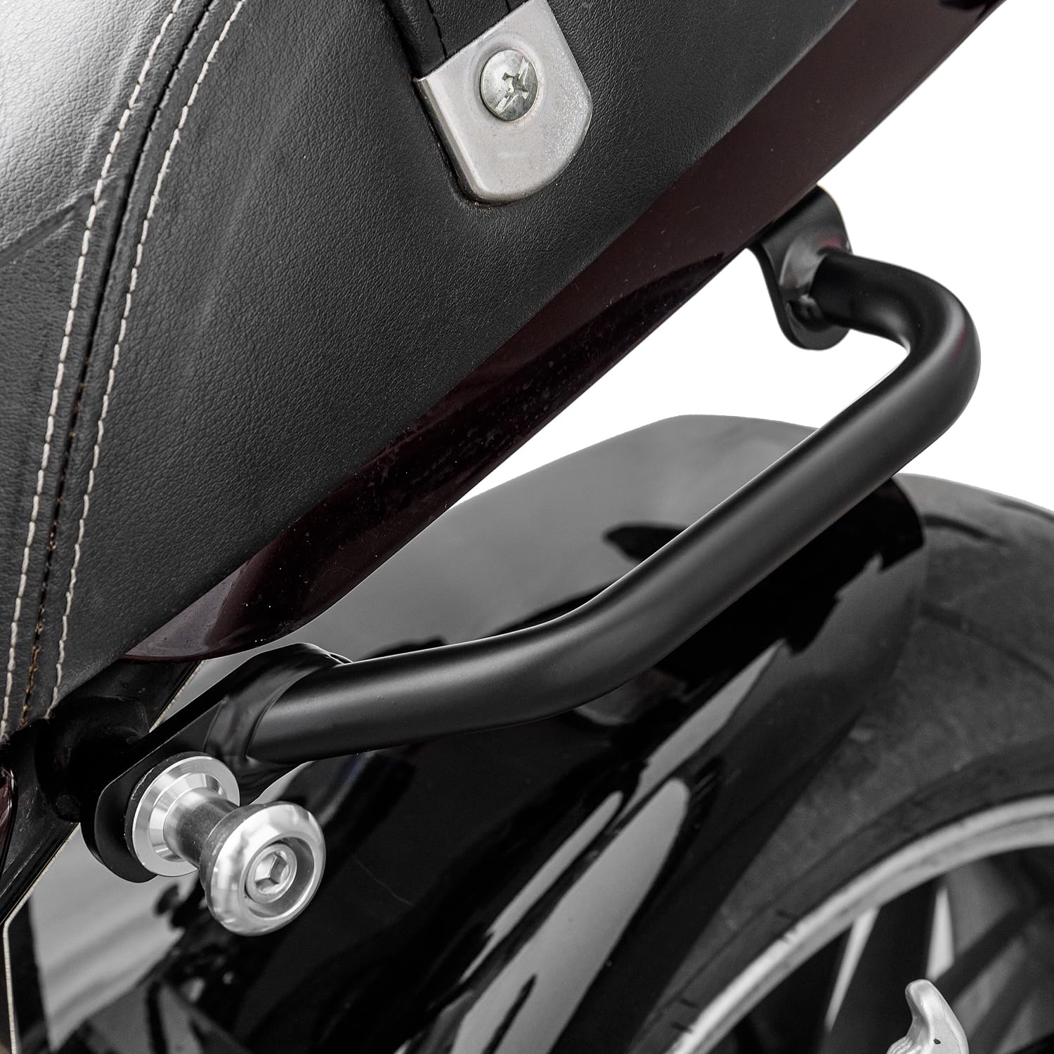 Motorrad-Haltegriffe hinten Soziushaltegriff für den Beifahrersitz Kompatibel mit Z900RS Z900 RS ABS SE Cafe Zubehör 2018 2019 2020 2021 2022 2023 2024 (Schwarz)