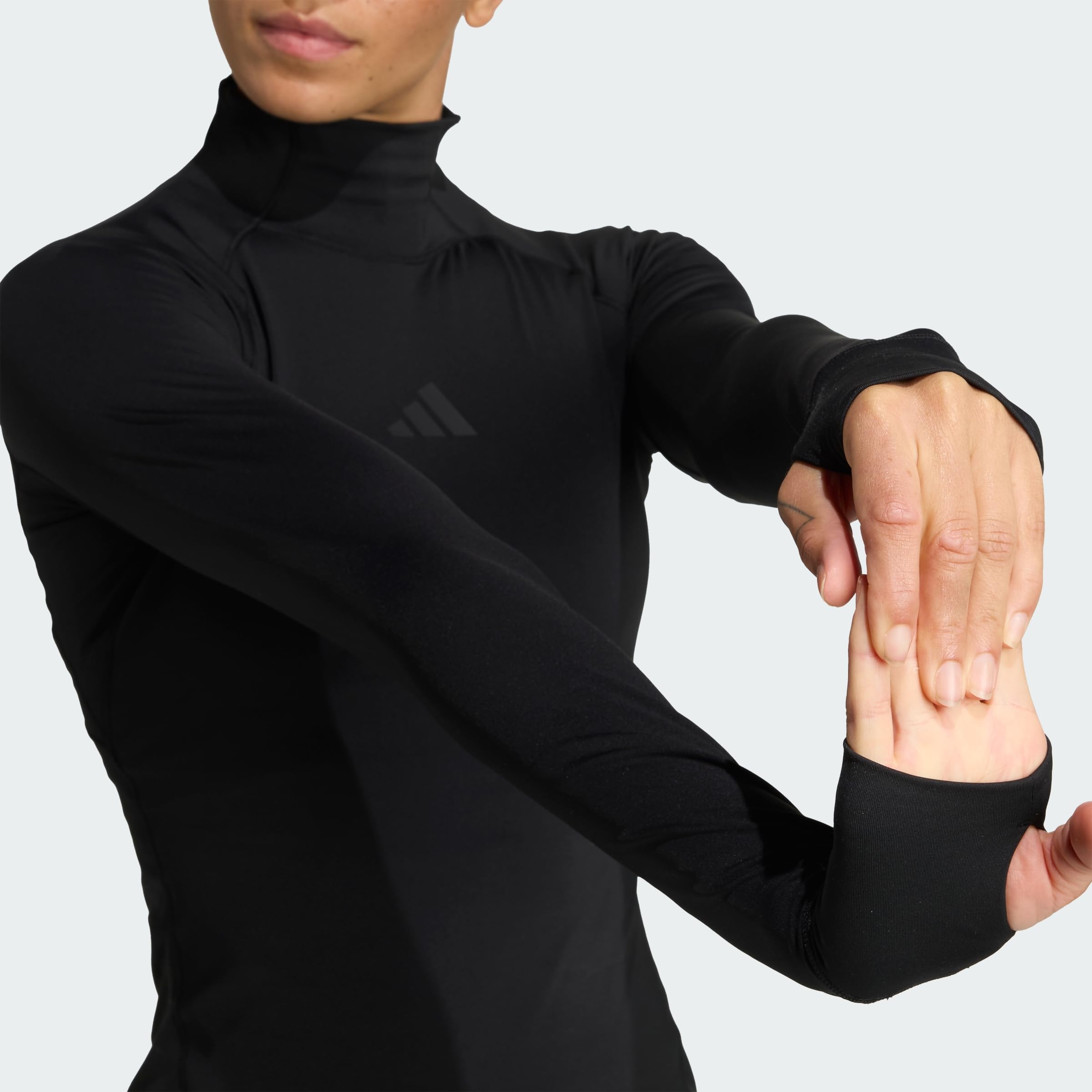 adidas Women's Techfit Cold.RDY Kompressionsoberteil, lnagärmlig
