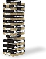 Vista 11 de Wild Sports NCAA Pro Football Tabletop Stackers Block Game for College Football Fan, Dorm Game, Tailgate