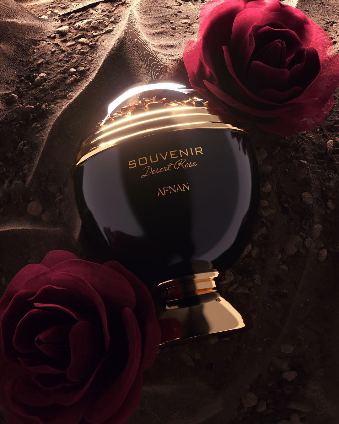 Afnan Souvenir Desert Rose Women's Luxurious Perfume Gift Set – Eau De Parfum, Body Lotion & Shower Gel - Image 6