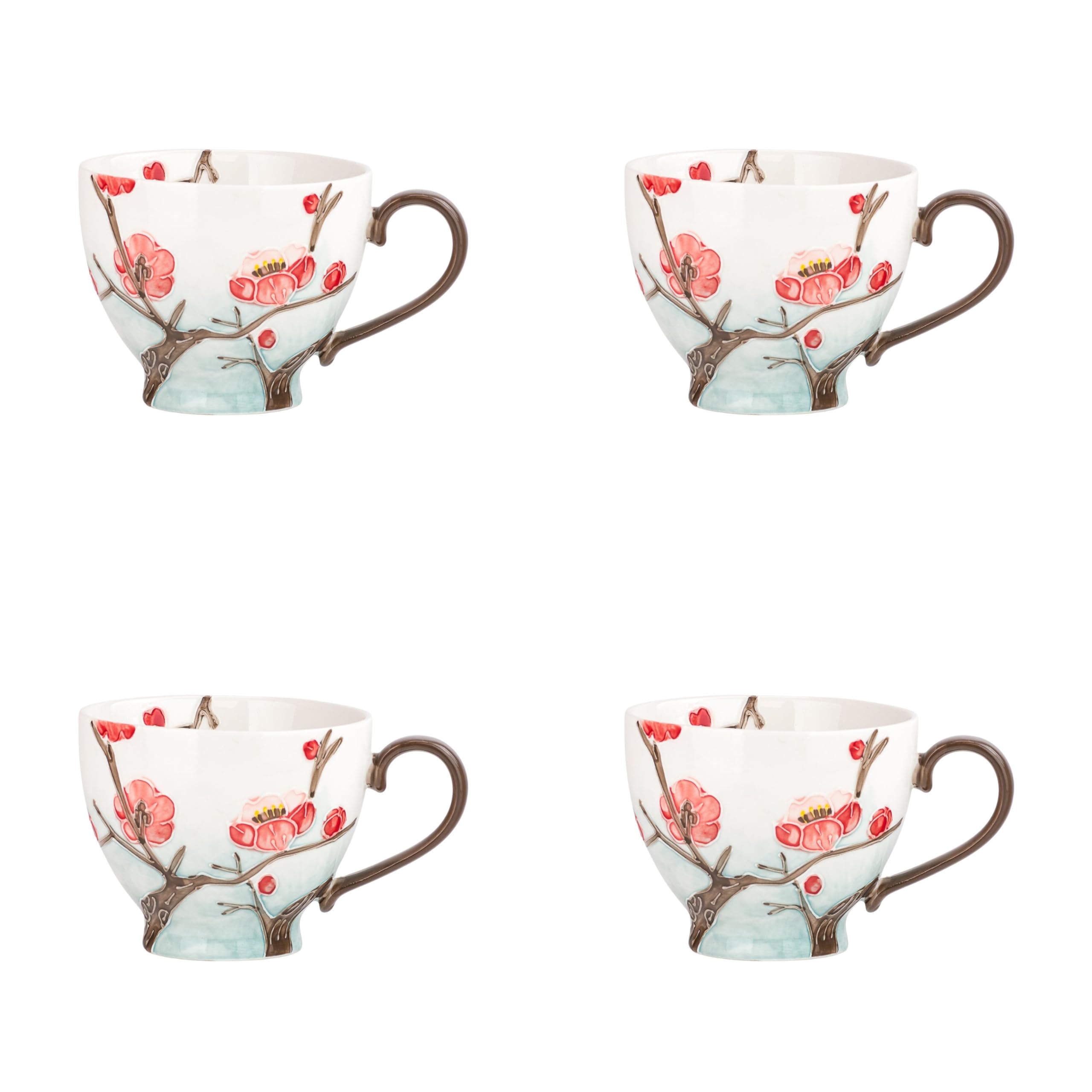 10 Strawberry Street Cherry Blossom / Large / Chic Mug Sets