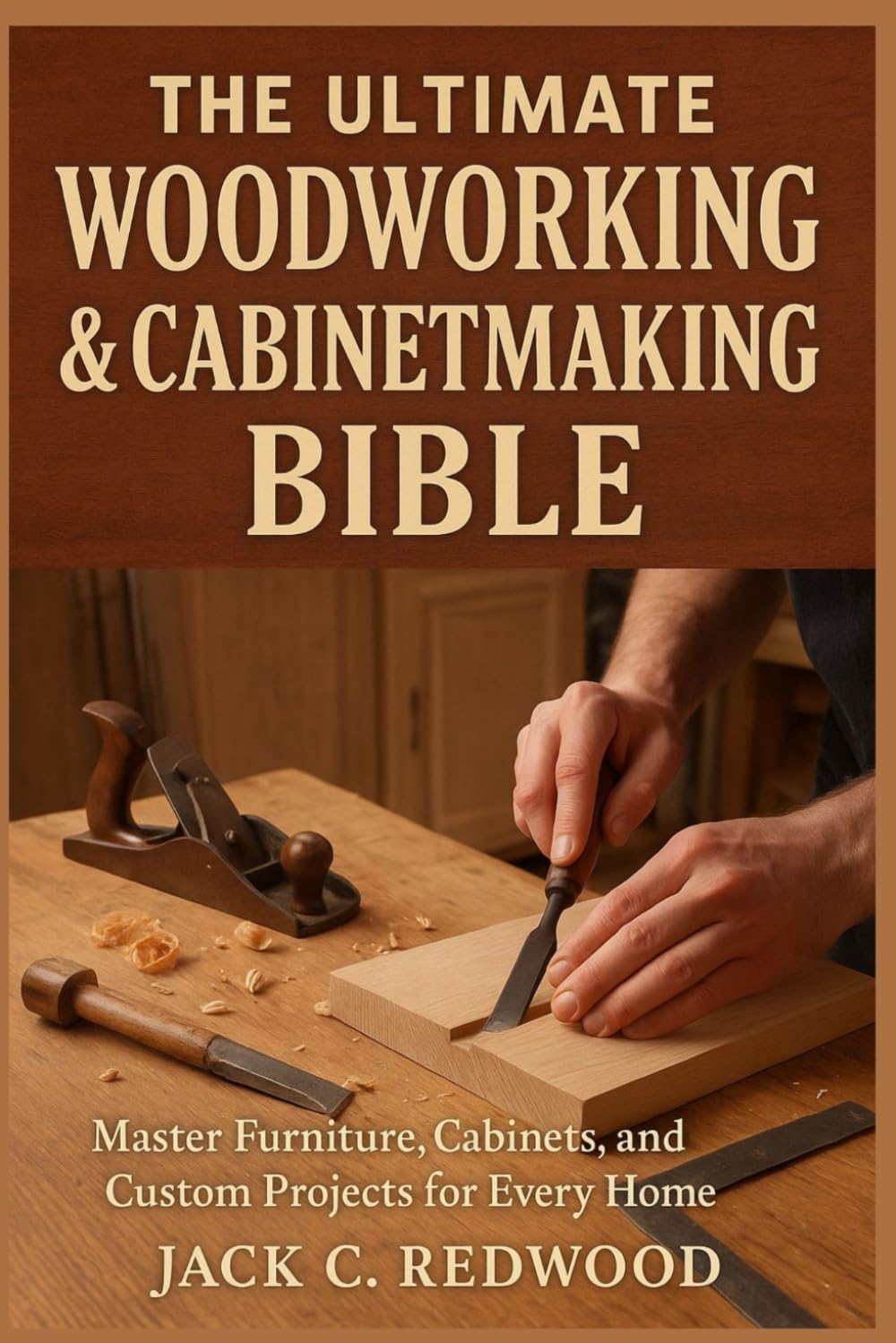 THE ULTIMATE WOODWORKING & CABINETMAKING BIBLE: Master Furniture, Cabinets, and Custom Projects for Every Home
