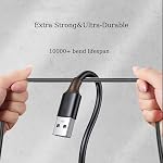 Pocxwa USB-A to Micro Charging Cable, 3.3ft USB 2.0 Charger Cord 1-Pack | Compatible with PS4 Controller, Fire TV Stick, Xbox One S/X, Samsung LG Sony Moto Nokia Old Android Phone & Tablets