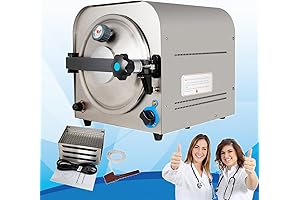 3 Trays Steam Autoclave Sterilizer Lab Sterilizer Equipment