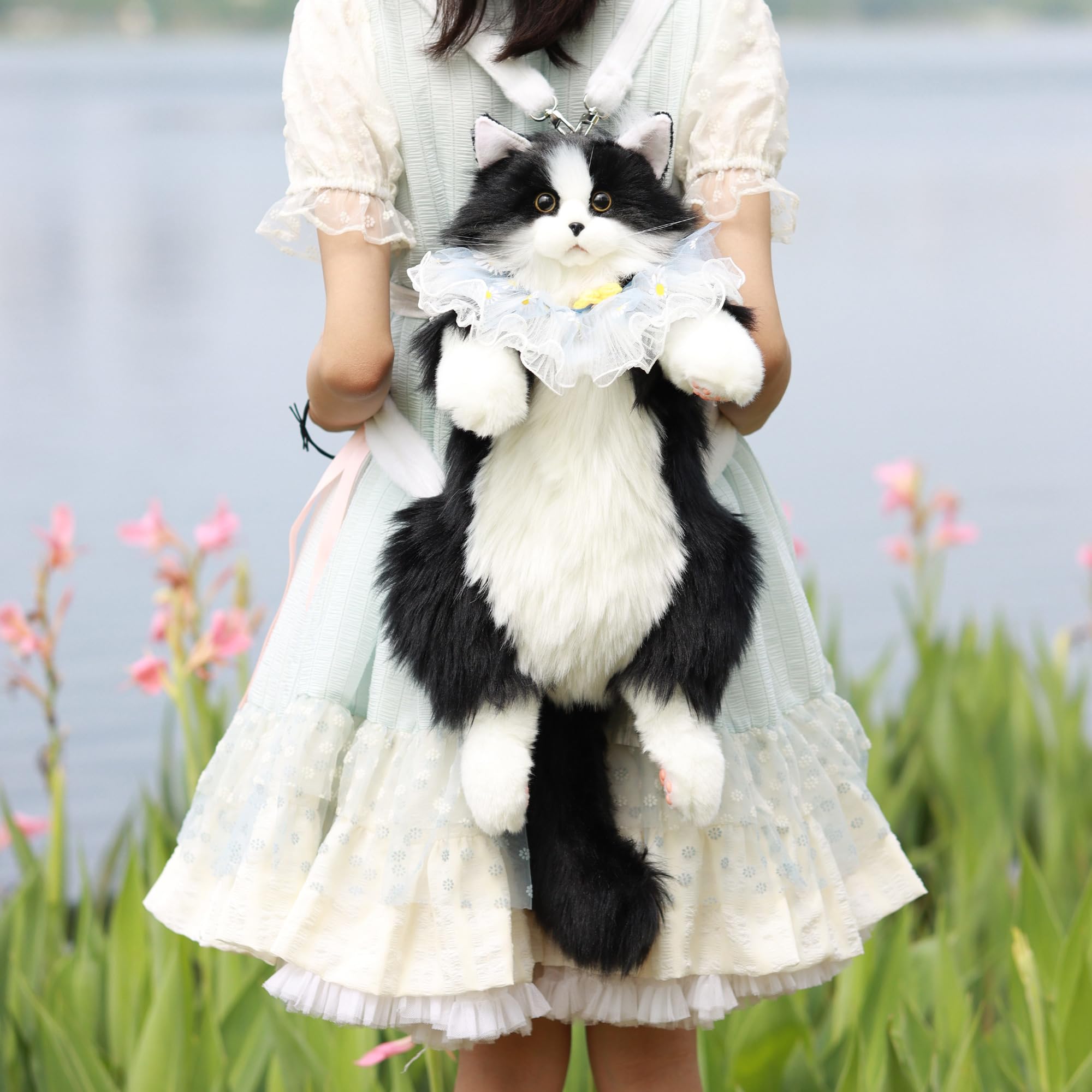 Amazon.co.jp: Chongker 猫ぬいぐるみ 本物そっくり - リアルな猫型 