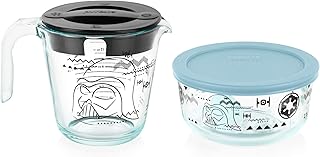 Pyrex Star Wars Darth Vader Measuring Cup and Storage Set, 4 Piece