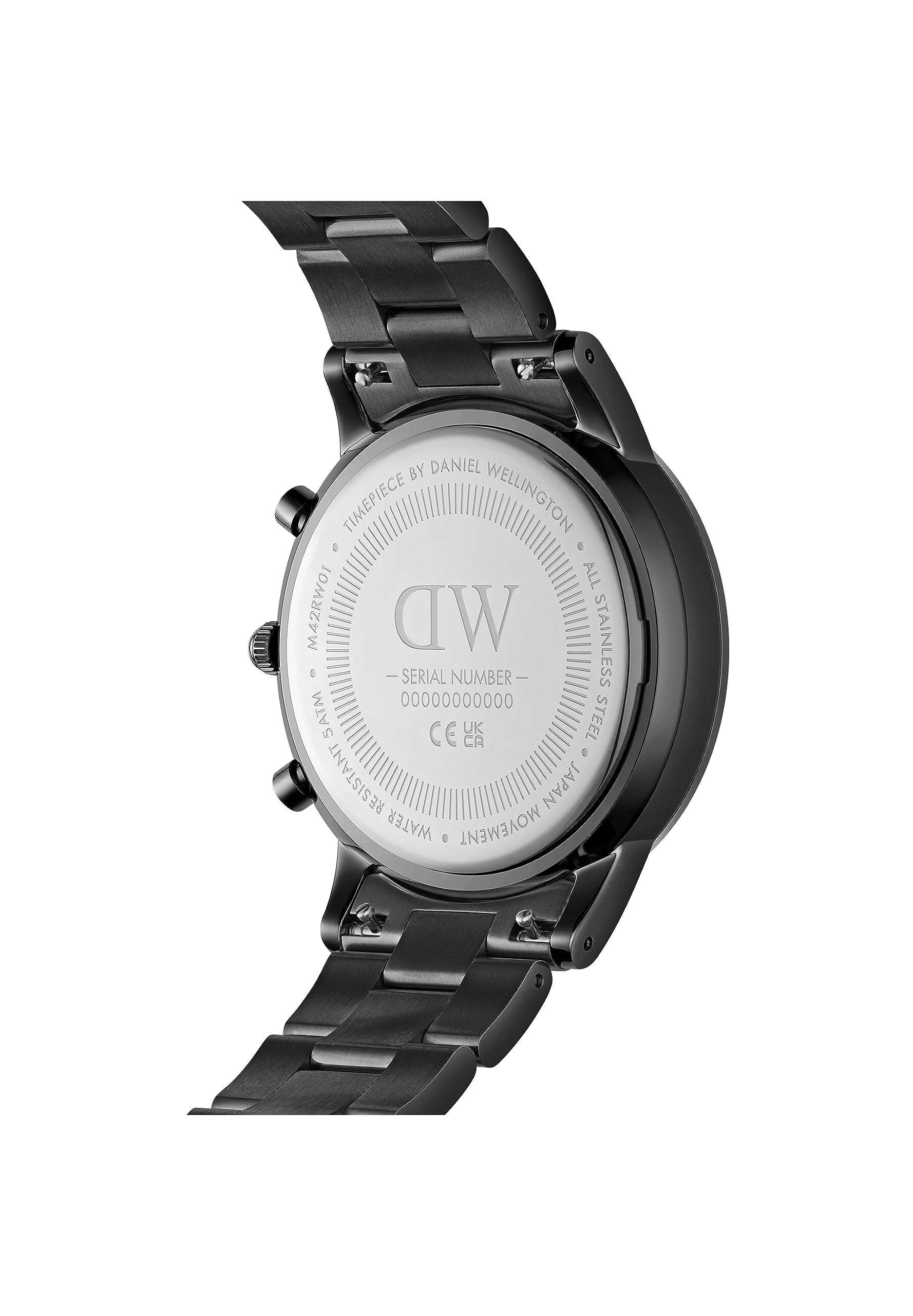 Daniel Wellington Iconic Orologi 42mm Stainless Steel (316L) Black