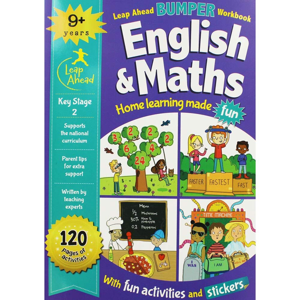 Leap Ahead Bumper Workbook: English And Maths 5+ - Libreria - Foto 7