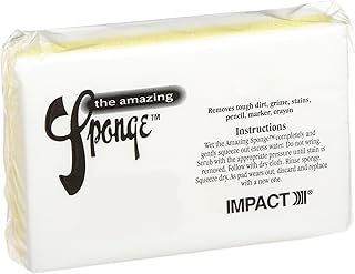 Impact 7150 Yellow White The Amazing Sponge Magic Eraser Pad, 4-1/2