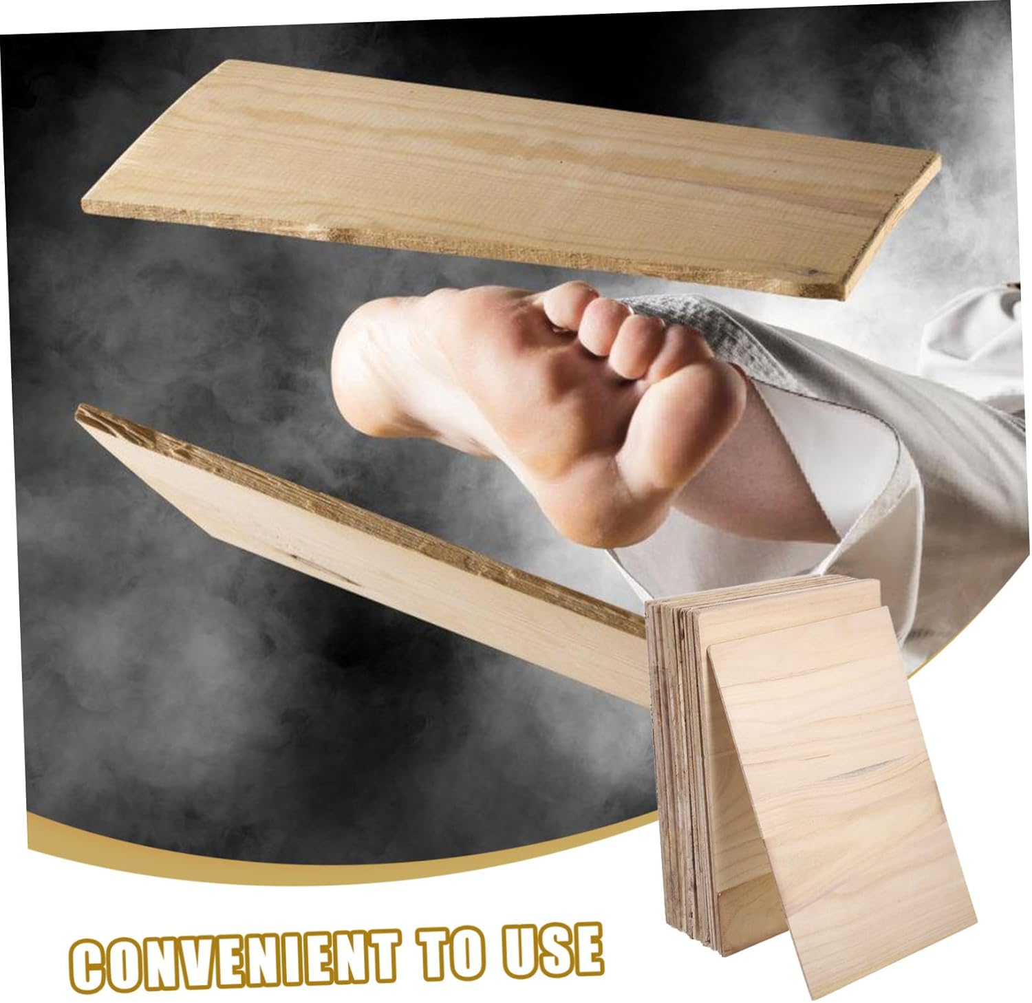 20Pcs Taekwondo Training Boards Professional Wooden Punching Boards for Karate Practice Durable Suitable for Home Gym Use for Strength Building Skill Development