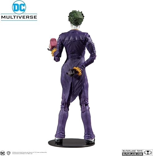 Miniatura 3 de DC Multiverse Batman: Arkham Asylum The Joker Figura de acción de 7 pulgadas