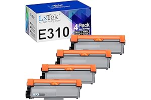 LxTek Compatible Toner Cartridge for Dell E310dw Laser Printers (4-Pack, High Yield)