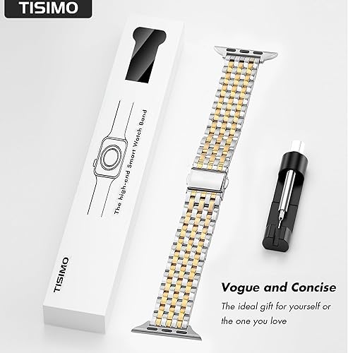 Miniatura 7 de Correa de reloj Apple Watch de 1.496 pulgadas, 1.575 pulgadas, 1.614 pulgadas, 1.654 pulgadas, 1.732 pulgadas, 1.772 pulgadas, Series 9, 8, 7, 6, 5,