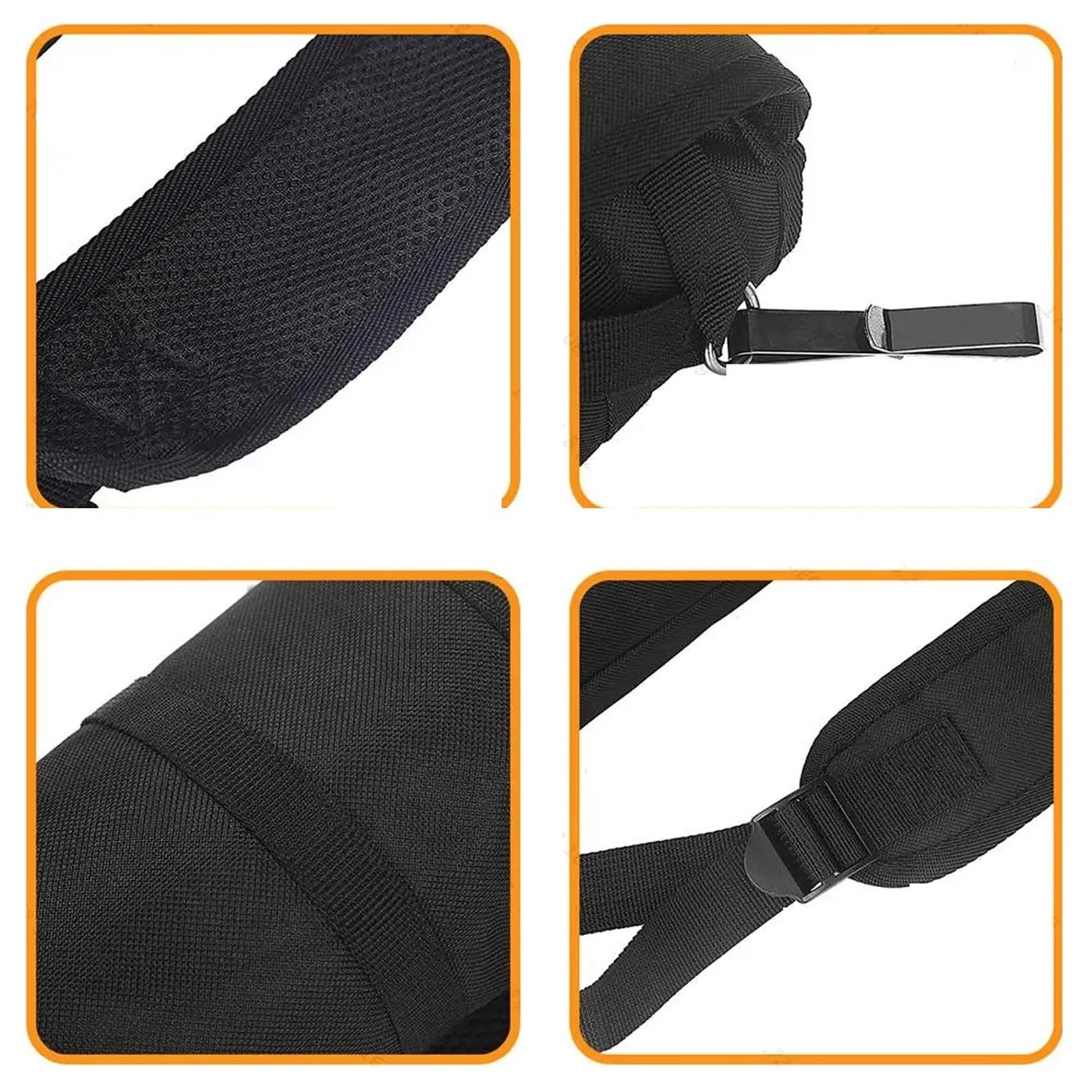 MRKU Borsa Porta frecce da tiro con L'Arco, Comoda e Regolabile, con Tubo per Il Trasporto a Tracolla o da Appendere alla Vita.