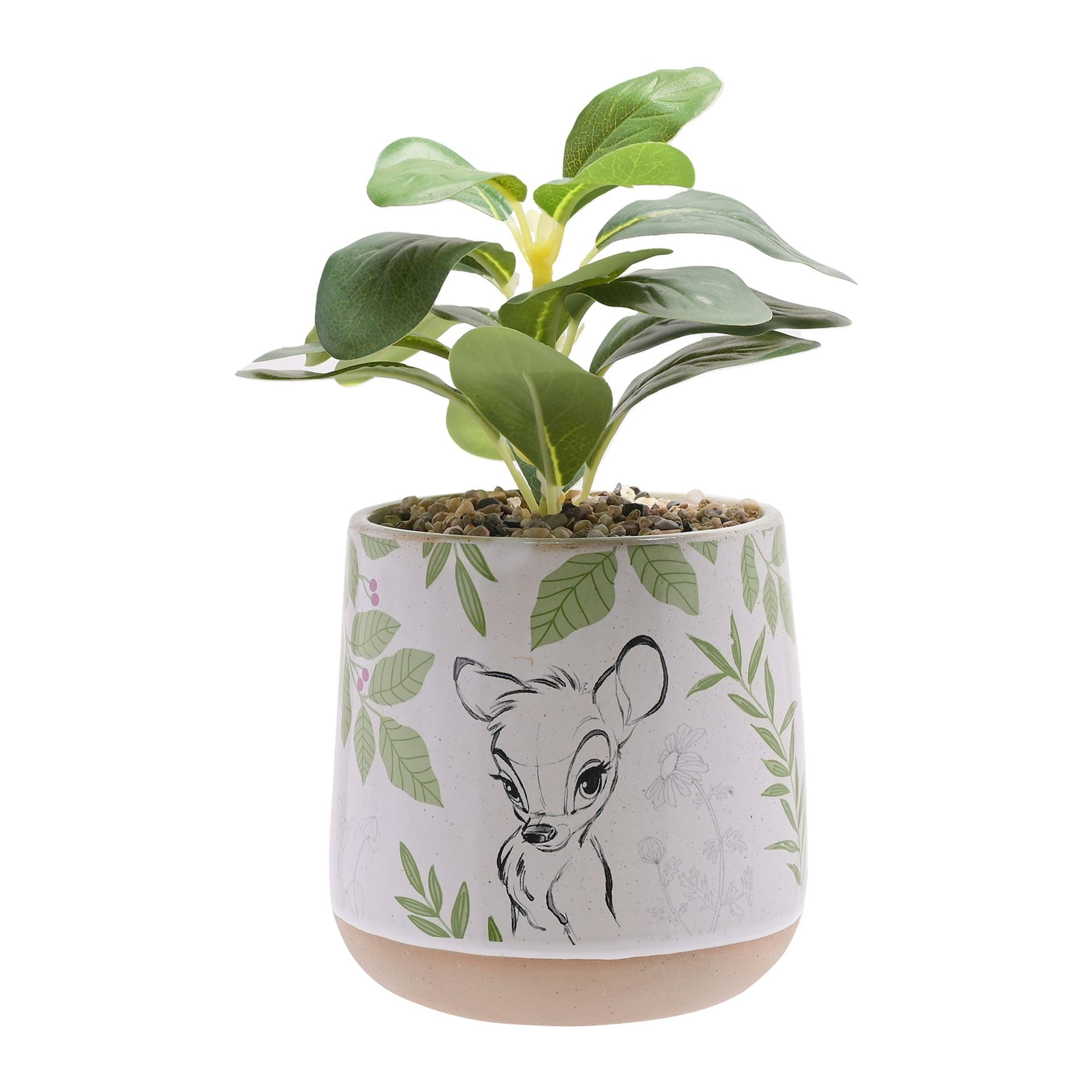 Widdop Disney Forest Friends Set of 2 Bambi Planters - Indoor Usage