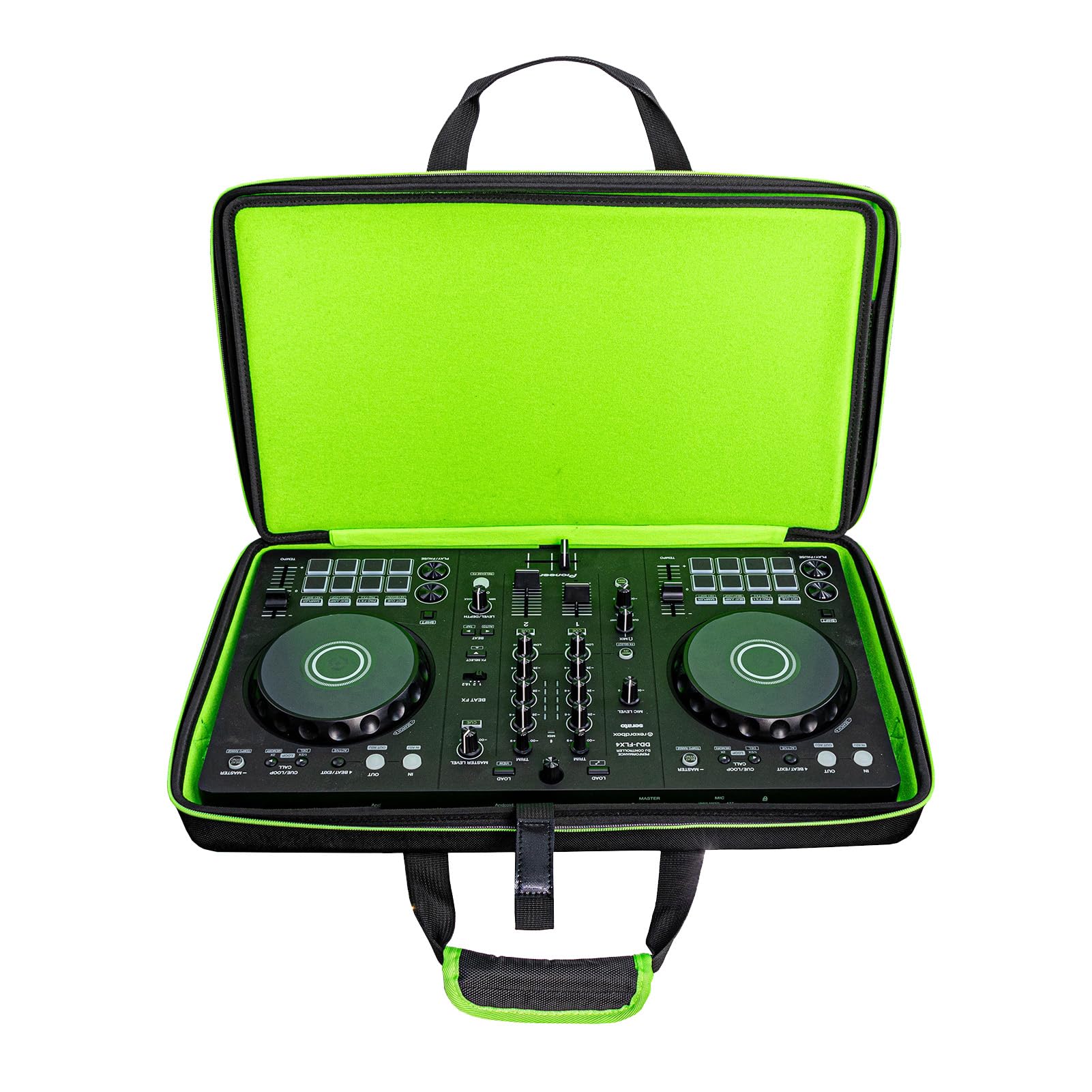 Alomejor Custodia Controller DJ, Borsa Versatile in Schiuma Imbottita per il Trasporto di Adattamenti per DDJ FLX4 400 SB3 SB2 DJ Controller Storage Borsa