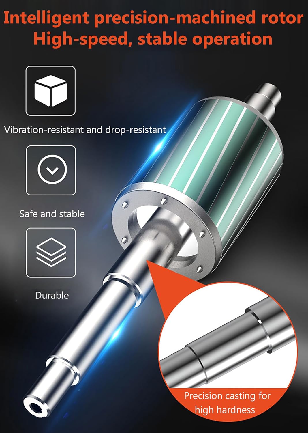 High - Pressure Regenerative Blower, Large Air Volume Vortex Ring Blower, Low-Noise Design Industrial Air Pump, for Sewage Aeration & Aquaculture​ 250W