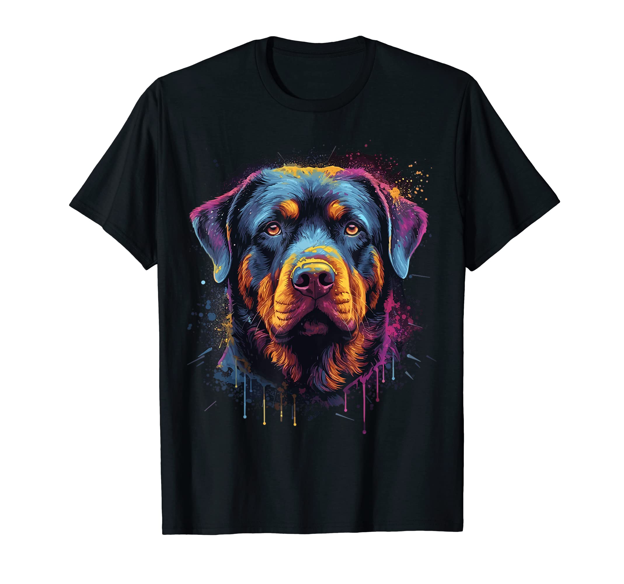 Rottweiler Lover Colorful Men Women Boys Girls TeeCute Rottweiler Dog Lover Colorful Men Women Boys Girls Tee T-ShirtOEKO-TEX STANDARD 100