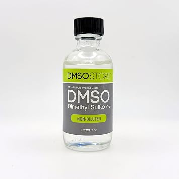DMSO Pharmaceutical Grade Liquid 2 oz. in a Glass Bottle