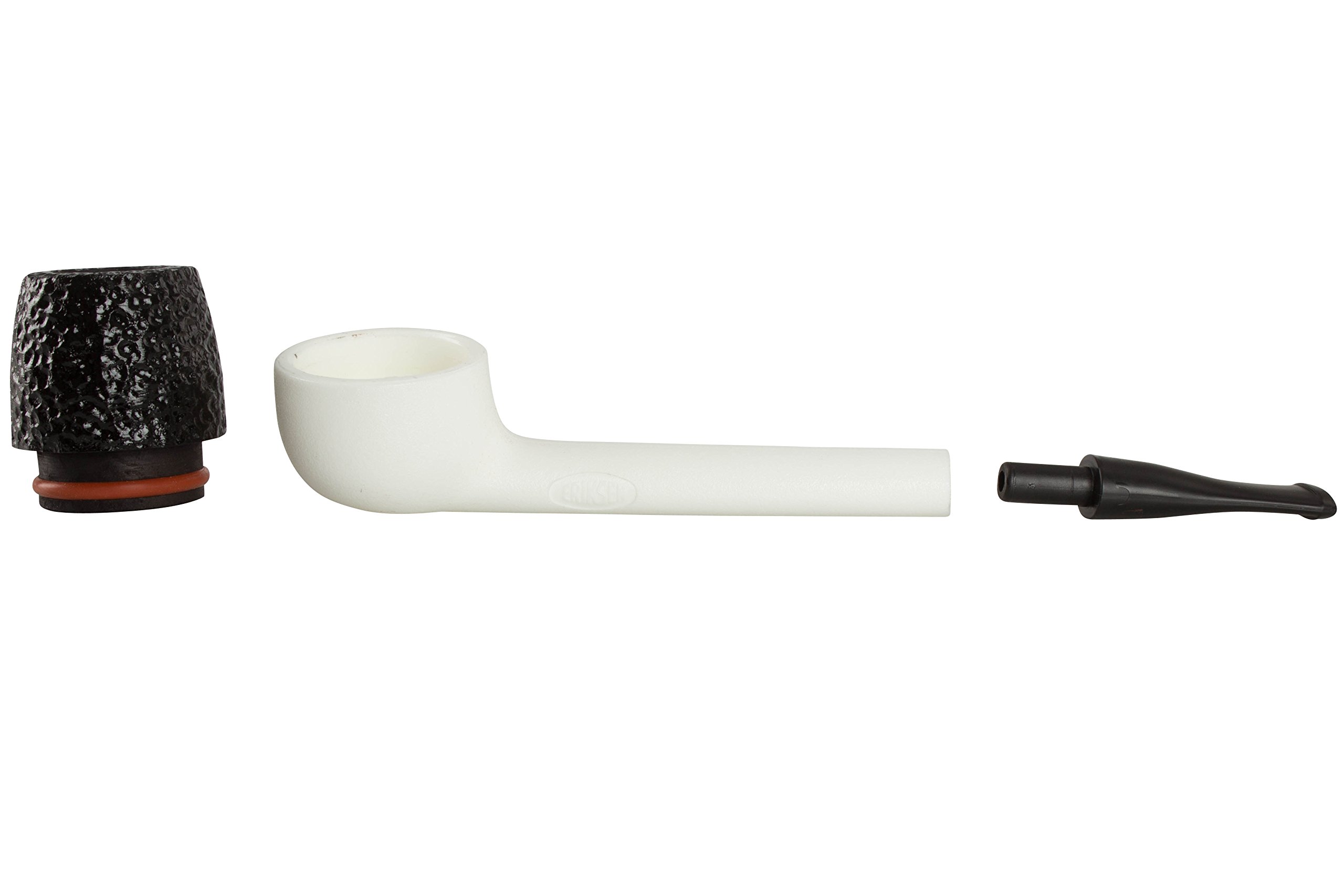 Nording Eriksen Keystone White Stem Rustic Bowl Tobacco Pipe: Buy Online at  Best Price in Egypt