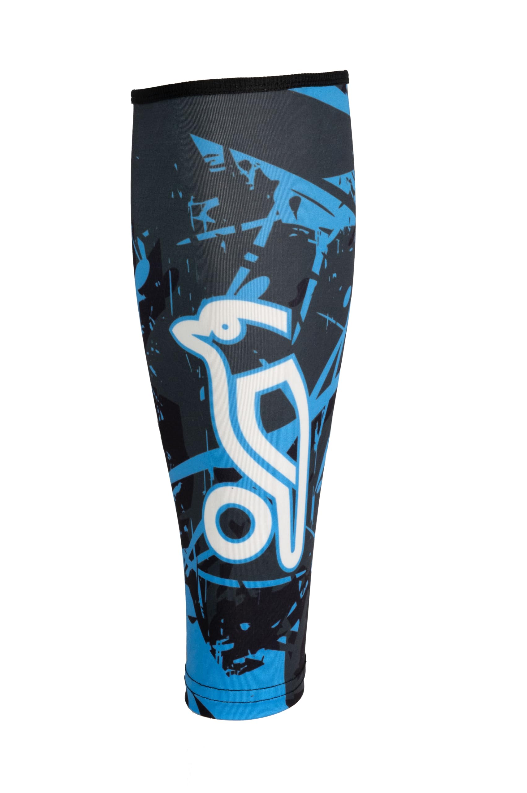 Kookaburra Bolt Shin Sleeves for Hockey, 100% Polyester, Blue (Large)