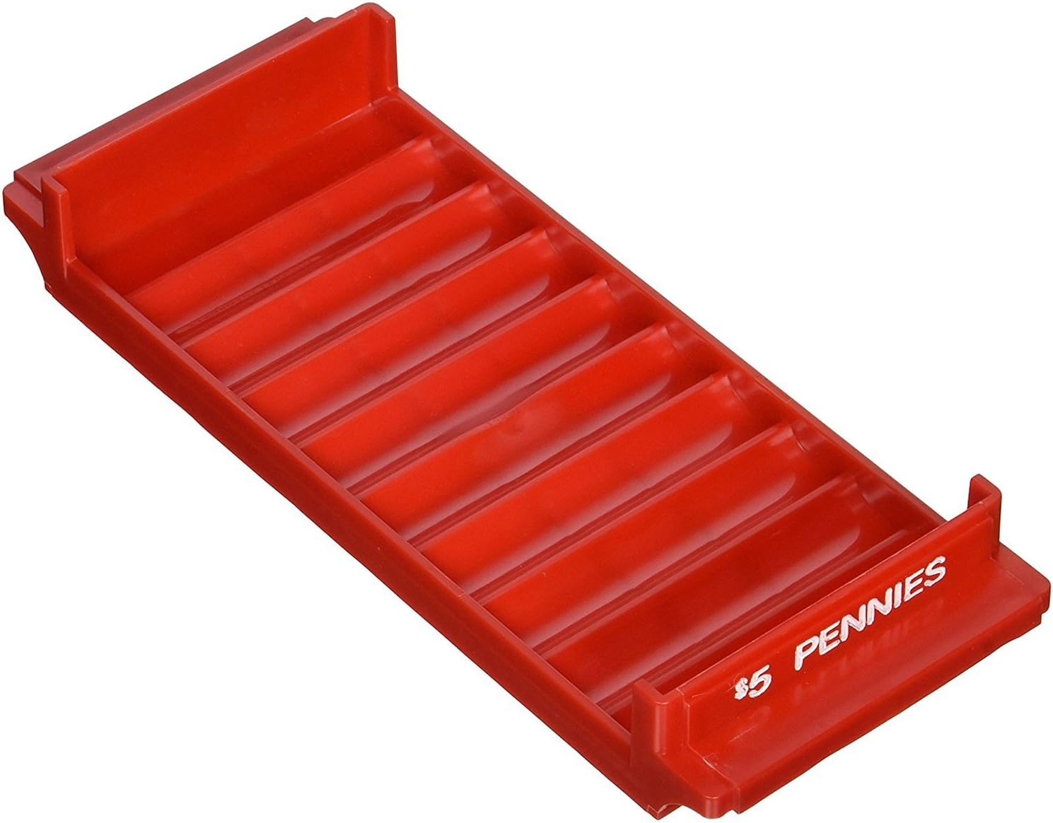MMF Coin Tray - Red, 1 Each (MMF212080107) : Cash Boxes : Office Products