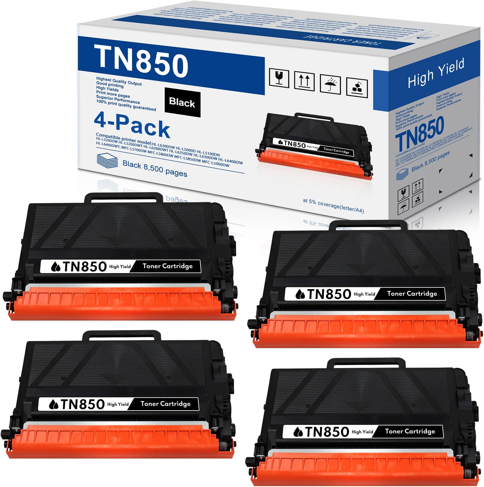 TN880 TN880 Super High Yield Toner Cartridge Replacement