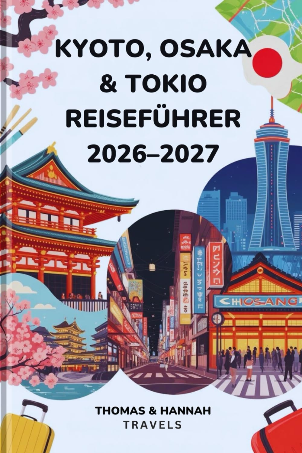 Kyoto, Osaka & Tokio Reiseführer 2026–2027: Kultur, Küche, Tempel & Sehenswürdigkeiten für Erstbesucher (Thomas & Hannah Travel Serie (German))