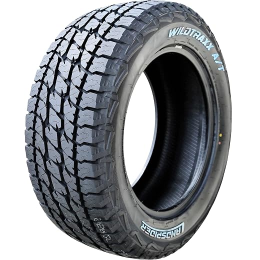 Set of 4 (FOUR) Landspider Wildtraxx A/T All-Terrain Off-Road Light Truck Radial Tires-LT265/60R20 265/60/20 265/60-20 121/118S Load Range E LRE 10-Ply RWL Raised White Letters