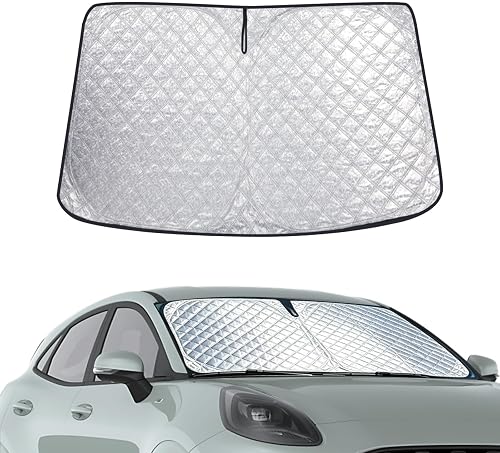 Sonnenschutz Auto Frontscheibe passend für Ford Puma 2019-2024, Verdickte Faltba