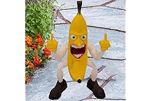 Duck You! 7.5-Inch Angry Banana Duck Middle Finger Sculpture